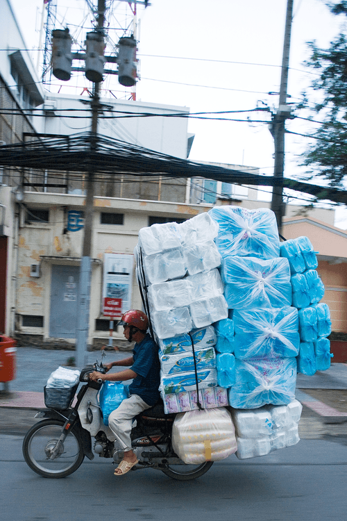 Bikes of Burden # 126. Food Containers.