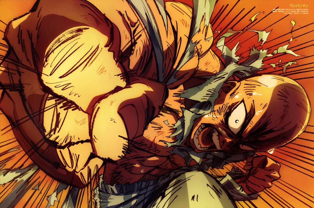 Colored My Favourite Panel Of Cosmic Garou