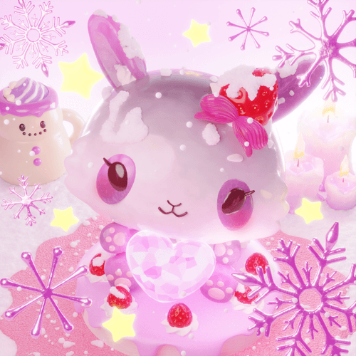 CNPcake #00205 Luna-Panda-Pink
