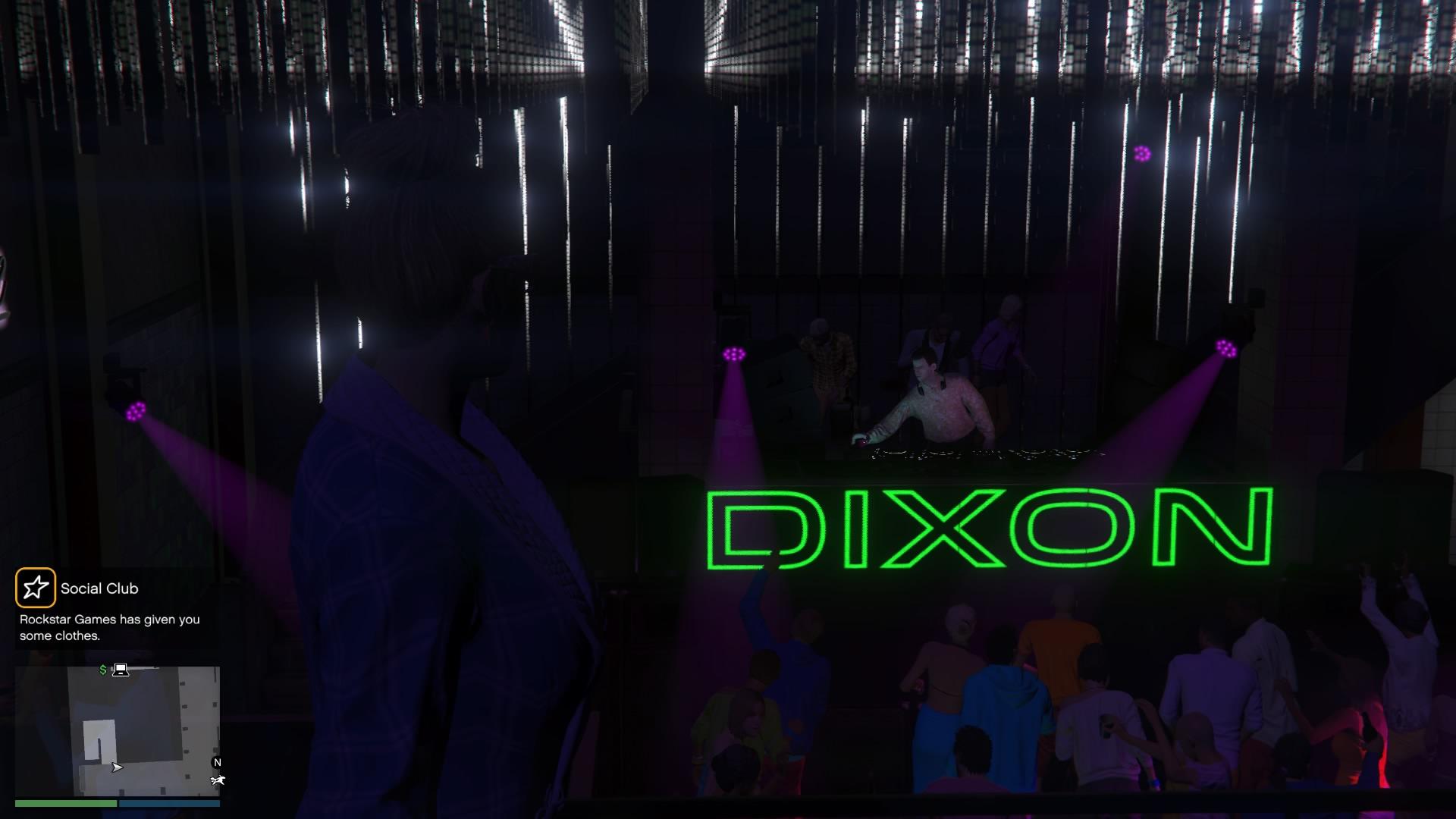 DJ in The Palace Night Club