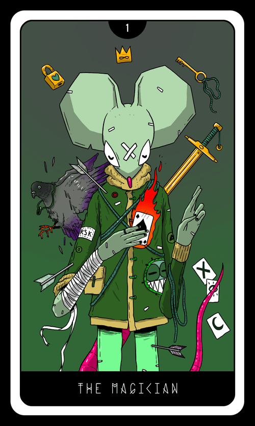 Rosko Sees the Future: The Magician - Color Variant 14