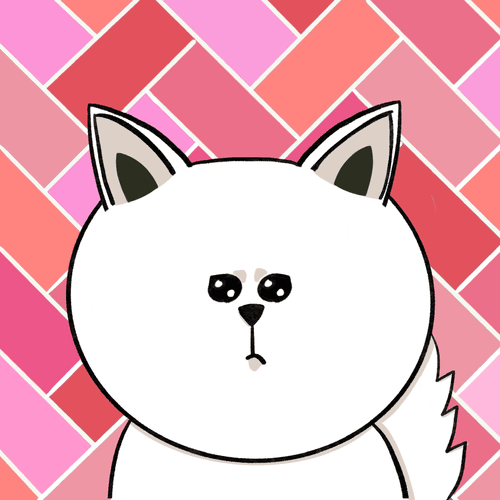 Akita dog white normal ver. #033