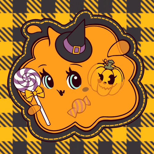 ワッペンアニマル 27 ハロウィンモデル