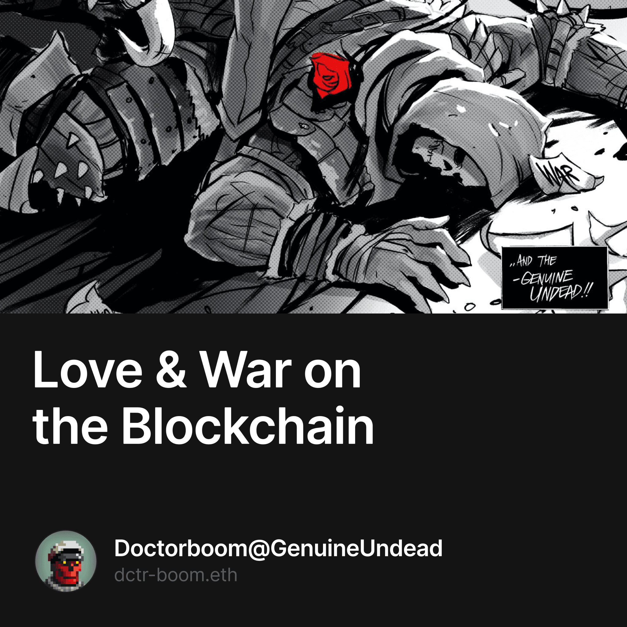 Love & War on the Blockchain 25/1000