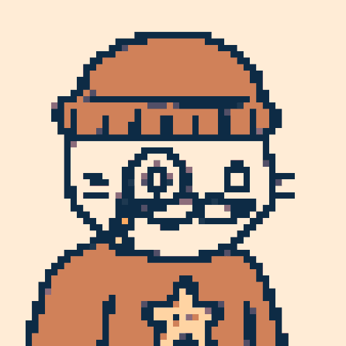 Bored Pixel Cat #1296