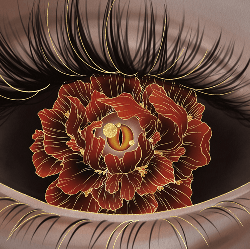 Peony eye