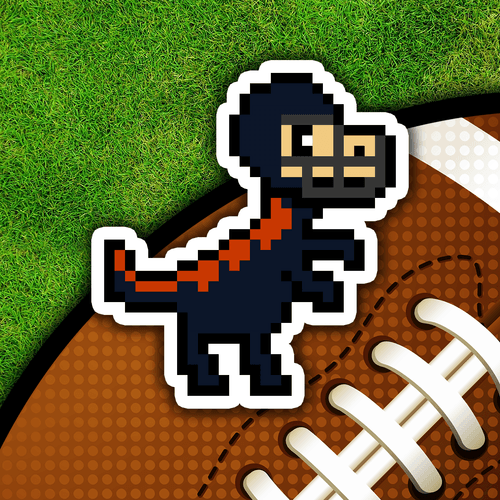 PixelSaurus Rex #0211 [Chicago Bears]