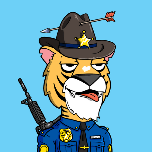 Grouchy Tiger Social Club #422