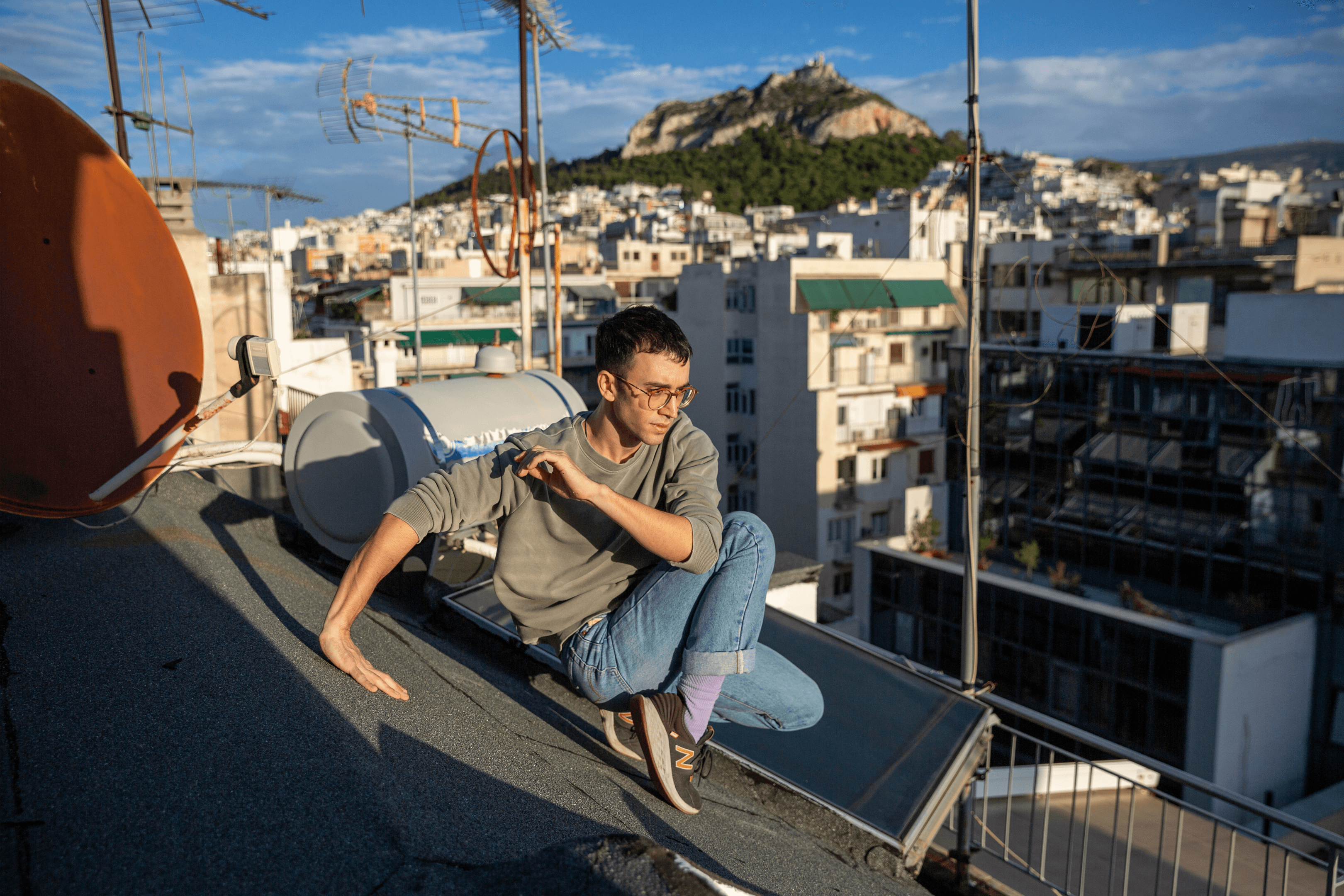 Dancers on Rooftops #76 - Thanos (Greece, 2021)