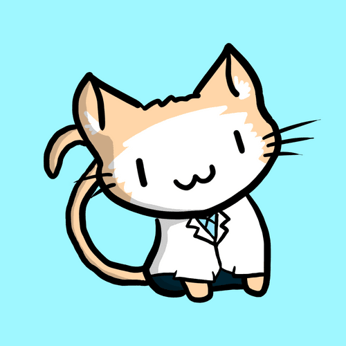 #16 - White Coat Cat