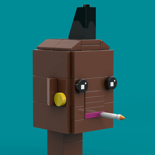 Brickhead Punk #110