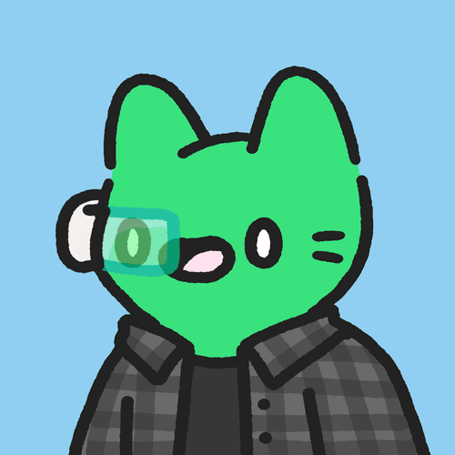 Colorized Cool Cat #61