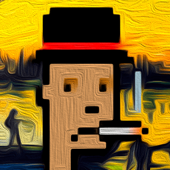 Van Gogh Punk #8875