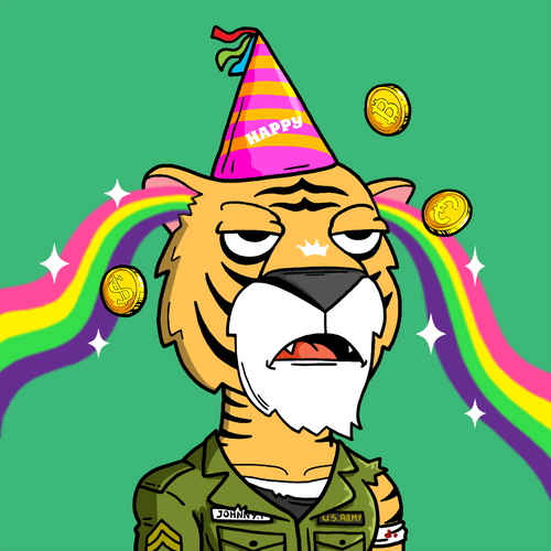 Grouchy Tiger Social Club #8480