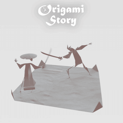 Origami Story - the Duel fighters