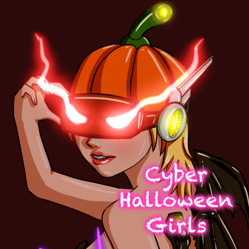 Cyber Halloween Girls