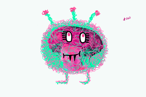Fuzzy Monsters #060    1/1