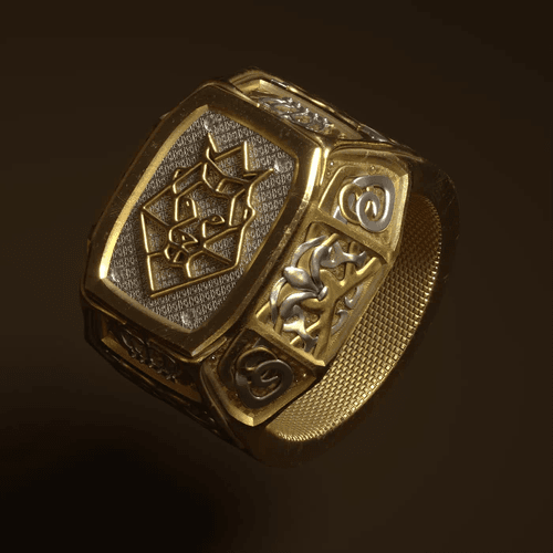 Meta Lion Ring