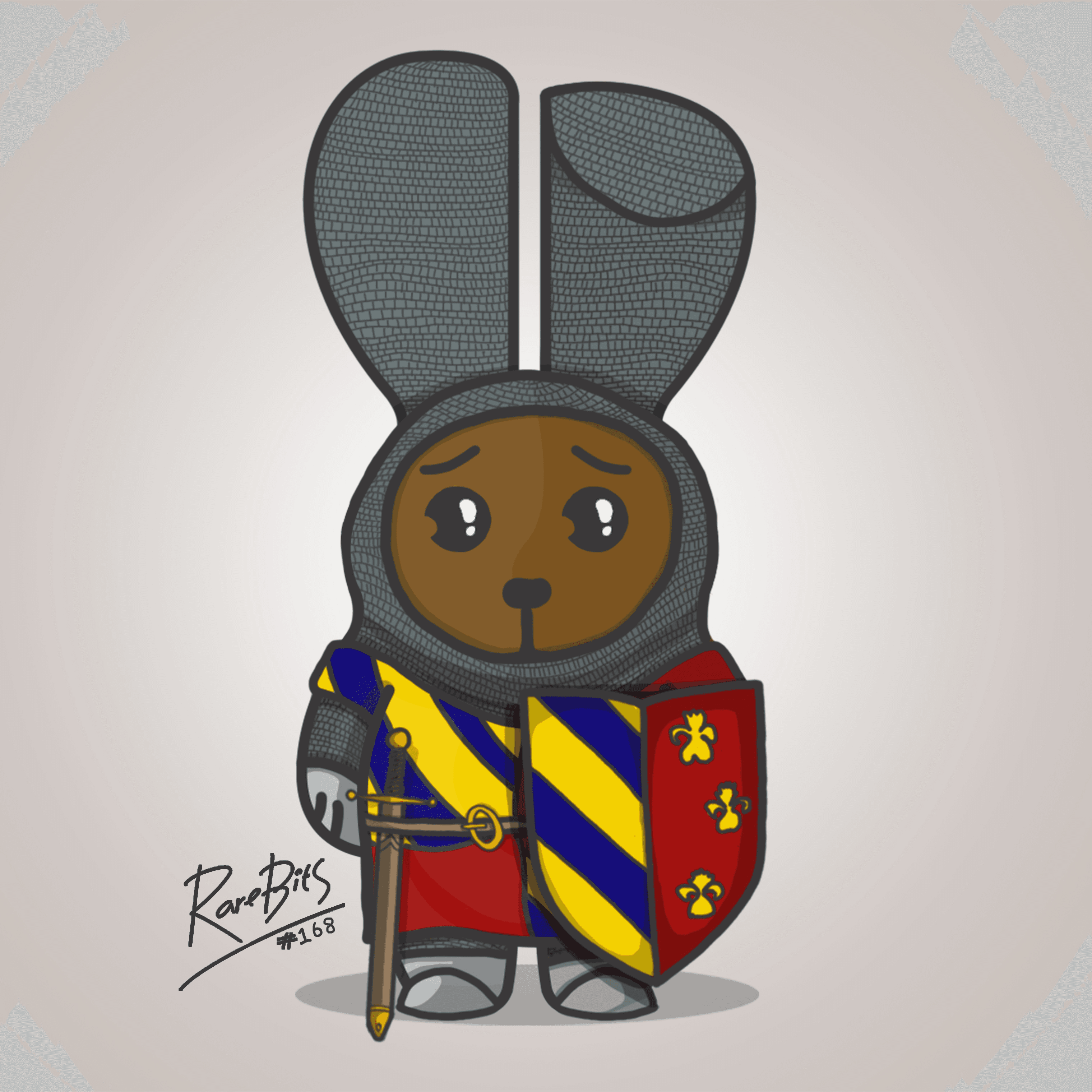 Rarebit #168 - Merlin's Knights - Sir Wordsworth Bunny