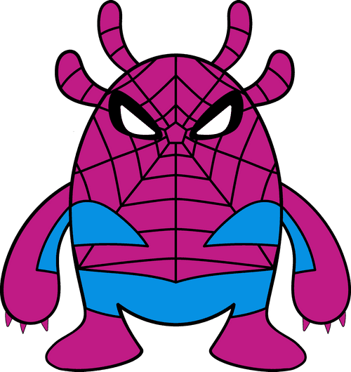 MINI MONSTER PUNKS #11 $SPIDERMAN 