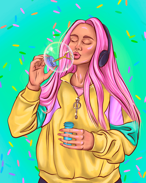 Dreamy bubble #5