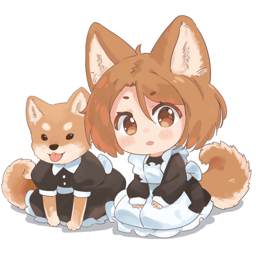 Shiba inu Maid