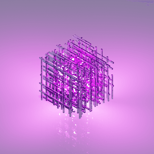 VoxCube Beta Purple-Purple