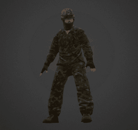 Soldier dancing 