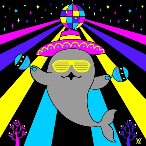 🎶✨🐳 Dancing Maracas Whale 🎶✨🐳 (Edition 2/88)