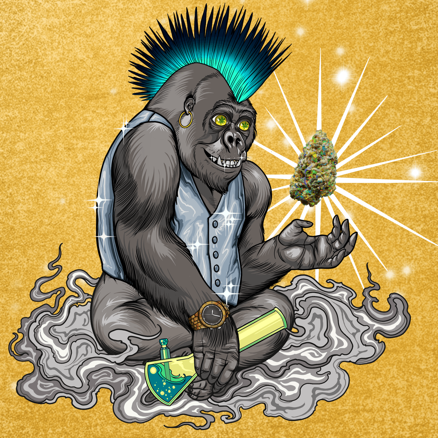 #928 - Kush Kingdom Ape Club OpenSea
