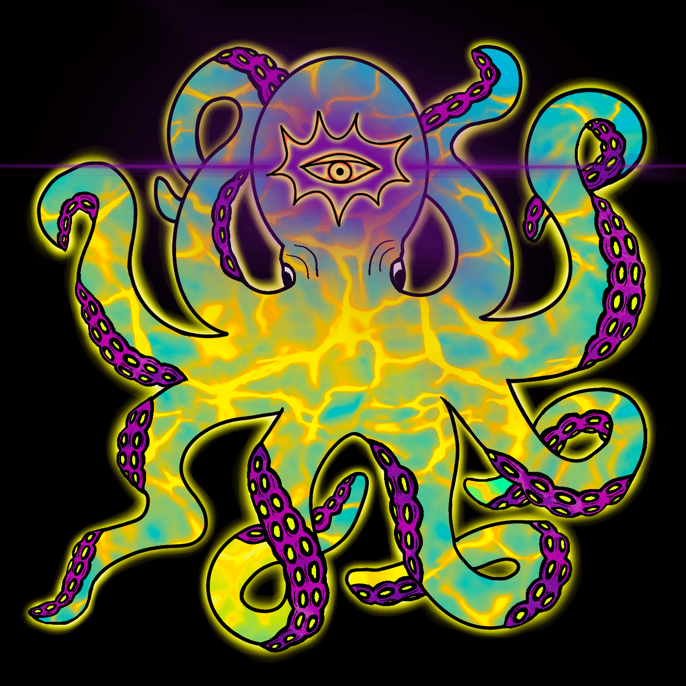 Third Eye Octopus #048
