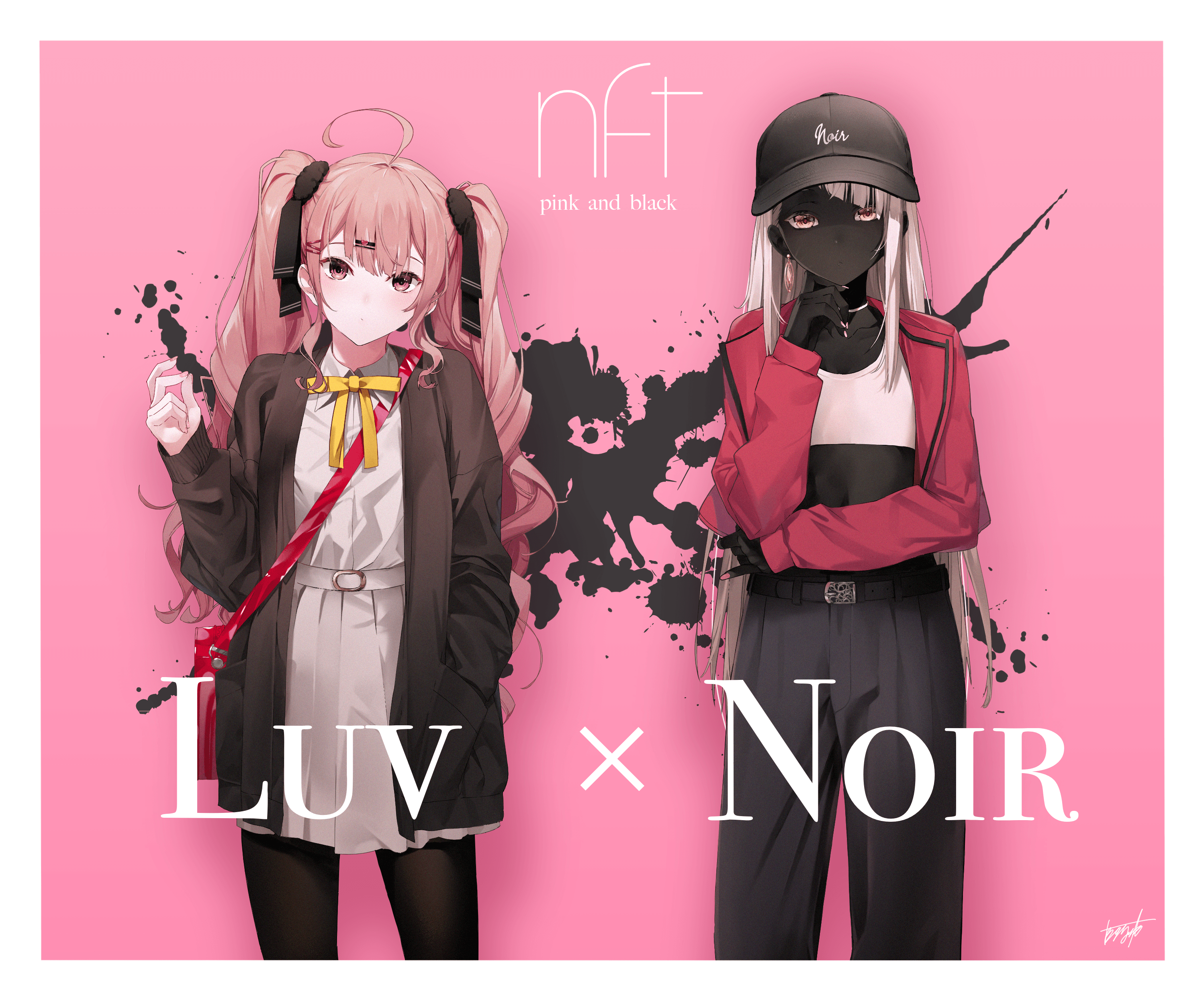 collaboration art 『Luv＆Noir』