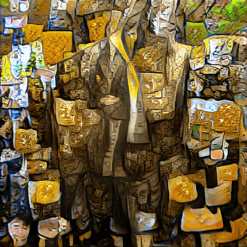 Portrait of Satoshi in Gold and Bitcoin #1.16