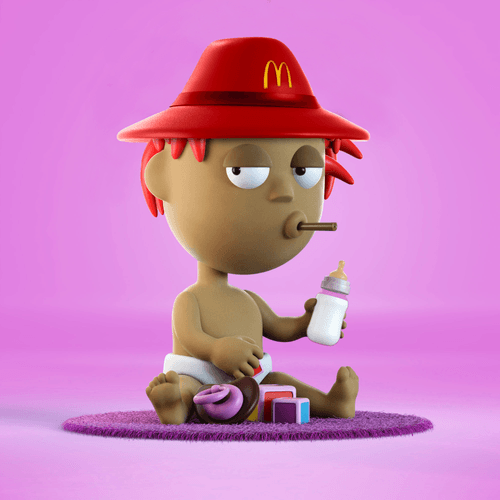 Fast Food Baby Punk 3D #183