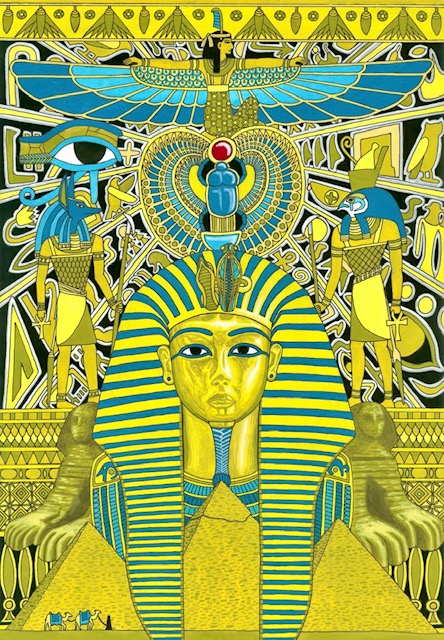 No.003“Tutankhamun/Egypt”　Culture & Pattern series