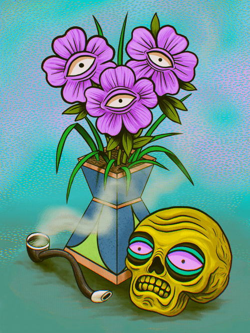 A trippy bouquet 3