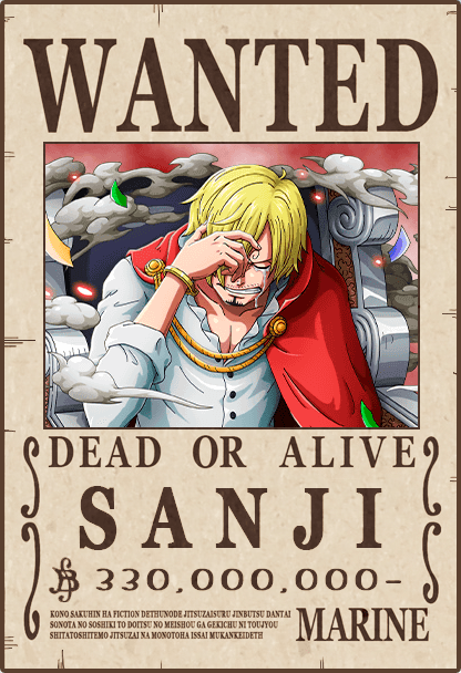 Vinsmoke Sanji One Piece - Sanji - Posters and Art Prints