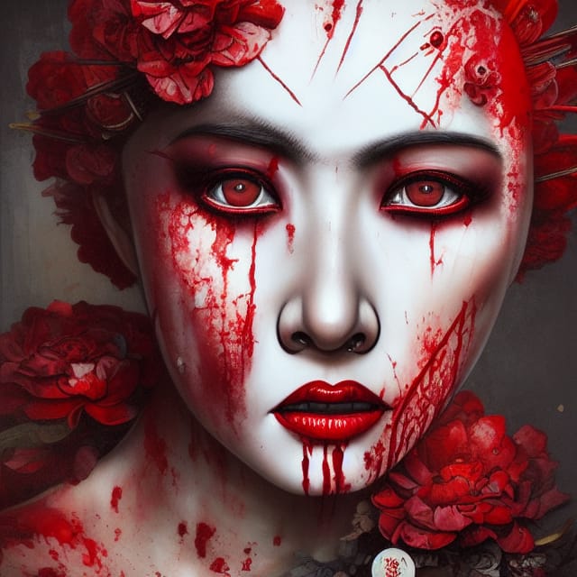 Geisha Zombie #28