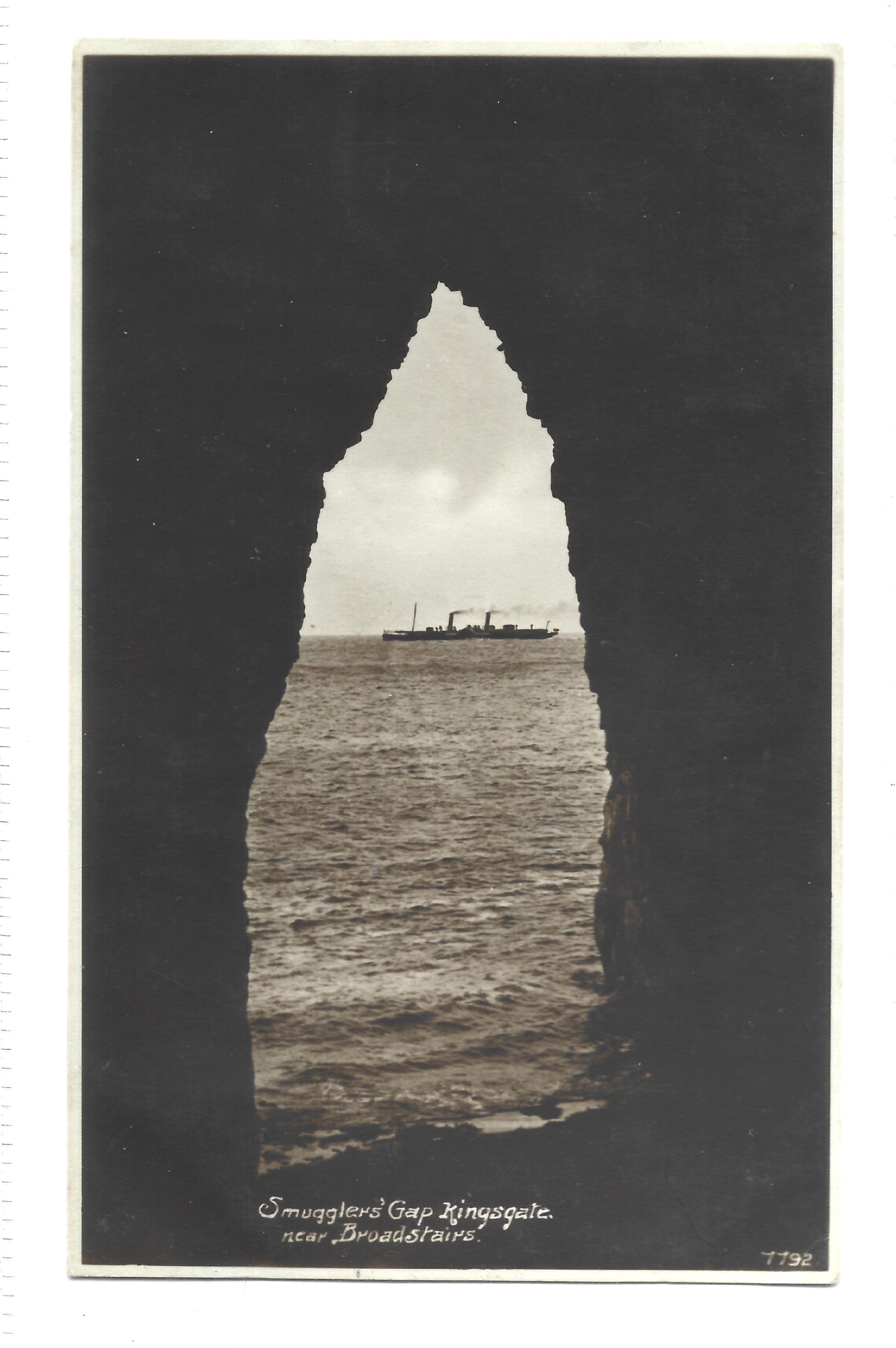 Smugglers' Gap Kingsgate near Broadstairs llCRYBABYlI Vintage