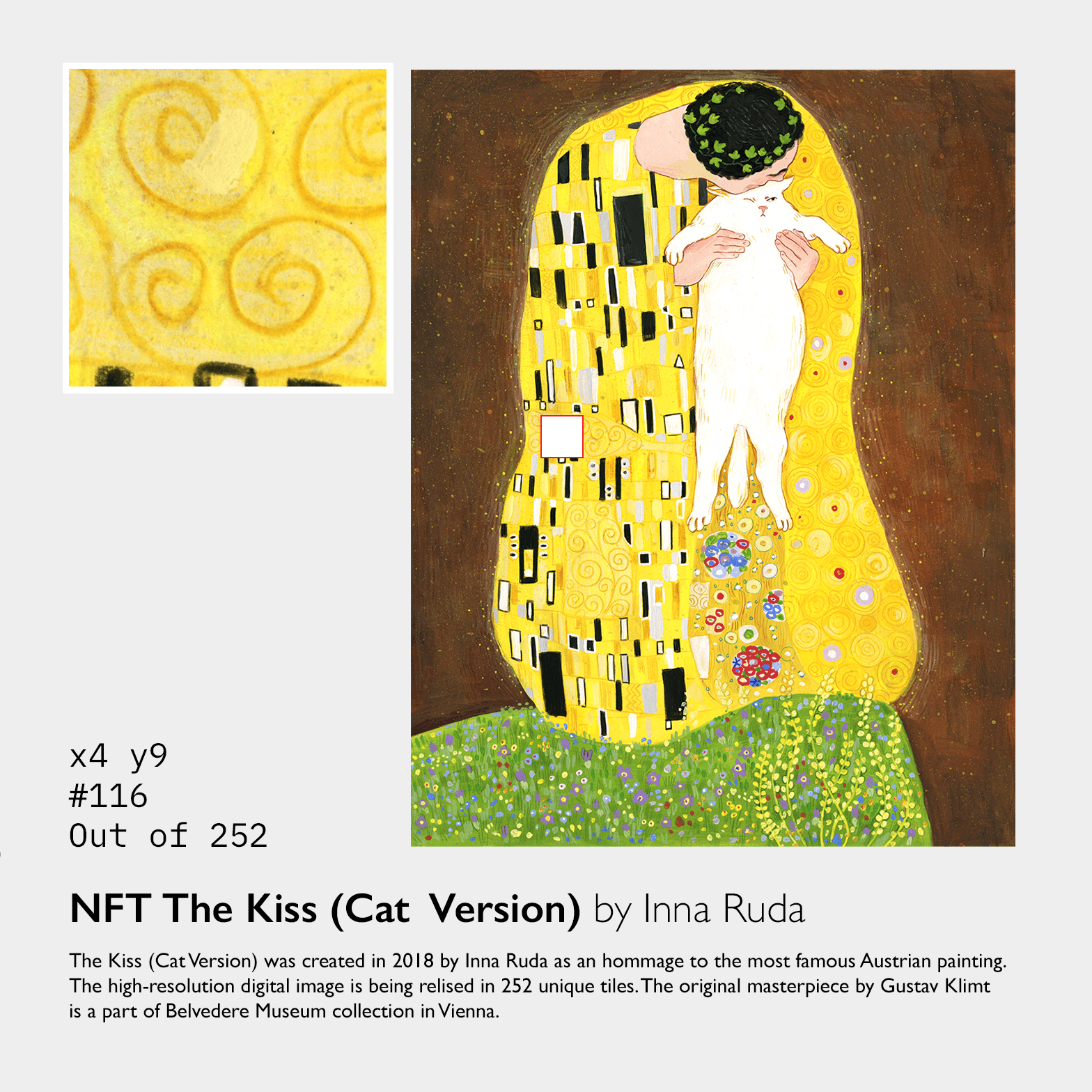The Kiss (Cat Version) #116