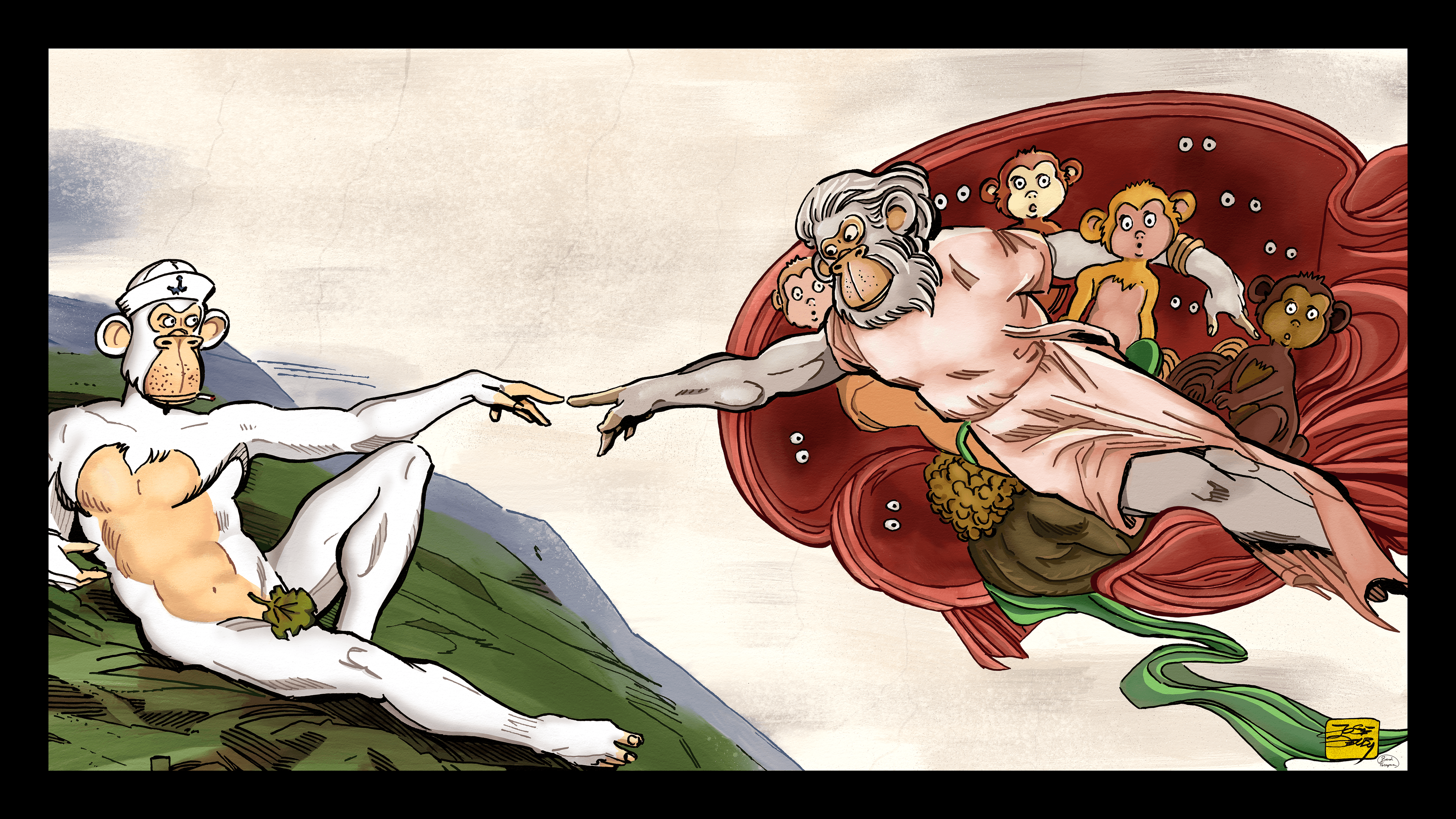 The Creation Of Ape #12/17