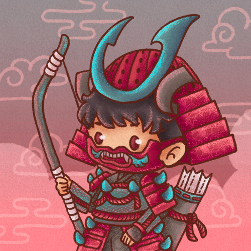 Dark warrior yokai