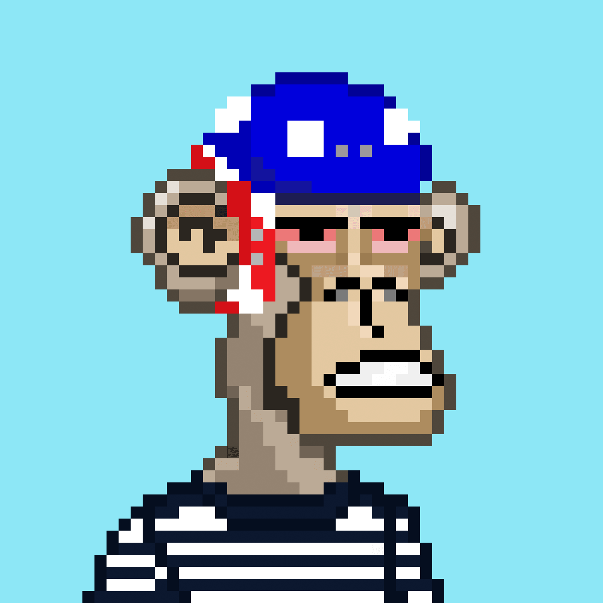 The Pixelated Apes  #5641