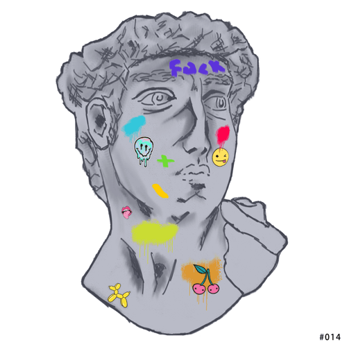 Michelangelo’s David #014