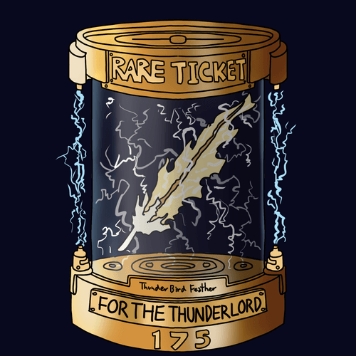 RareTickets for the Thunder lord one eyed guy #00175