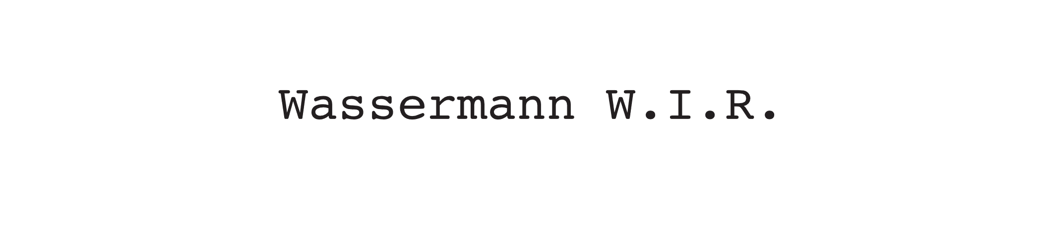 wassermann banner