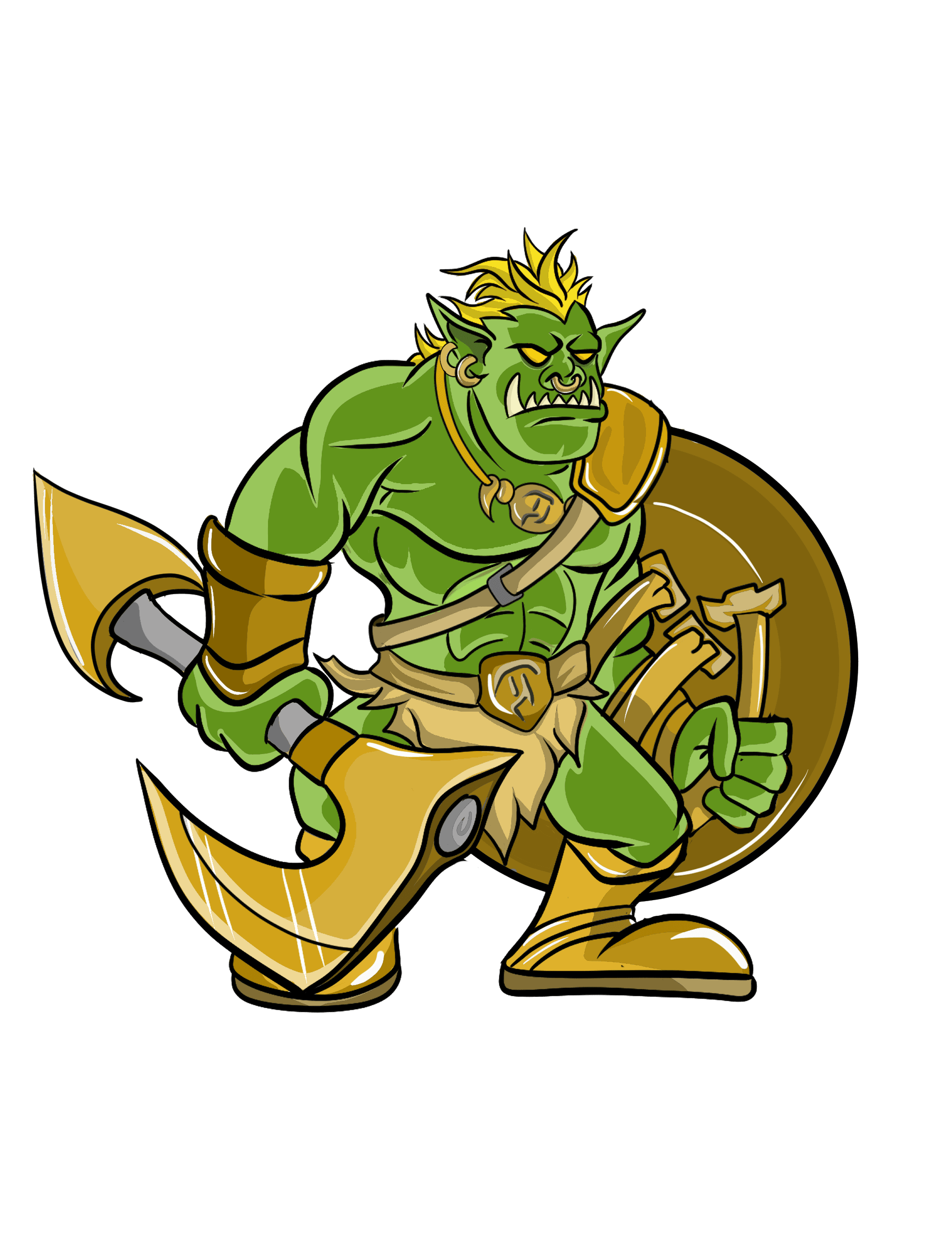 Orclands Warrior Orc Level 3