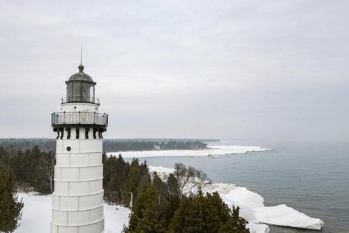 Snow Shore Lighhouse - Cana Island Door County