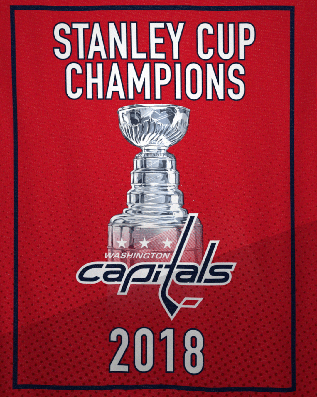 Capitals Championship Banner