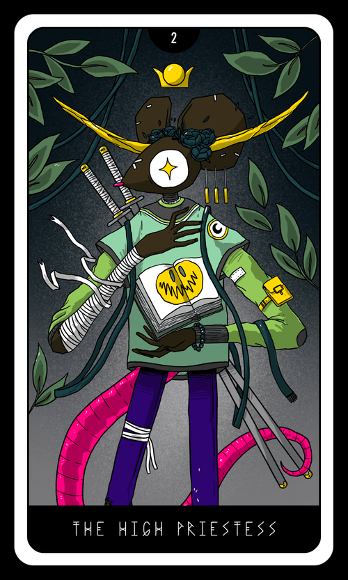 Rosko Sees the Future: The High Priestess - Color Variant 28